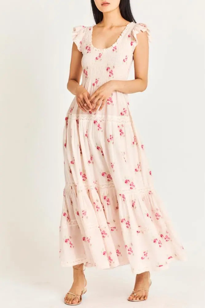 loveshackfancy chessie maxi dress Loveshackfancy Chessie Maxi Dress by LoveShackFancy