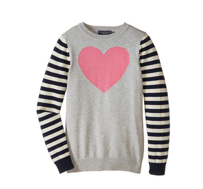 Toobydoo Gisele Heart Sweater