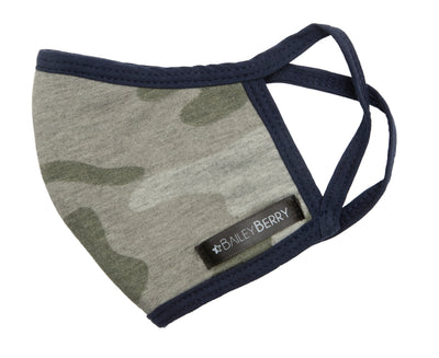 BAILEY BERRY Camo Face Mask for Adults