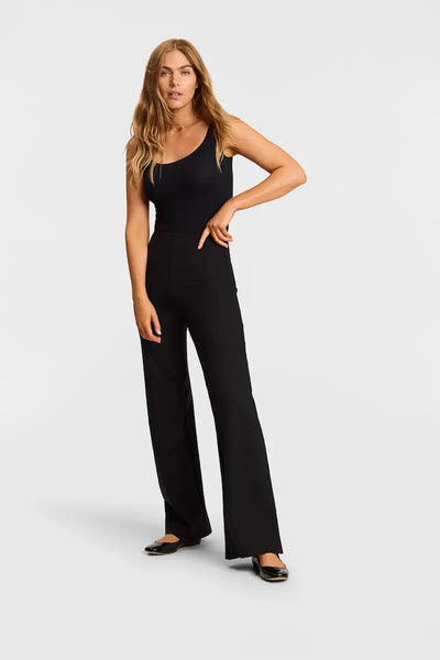 Neoprene Wide Leg Pant