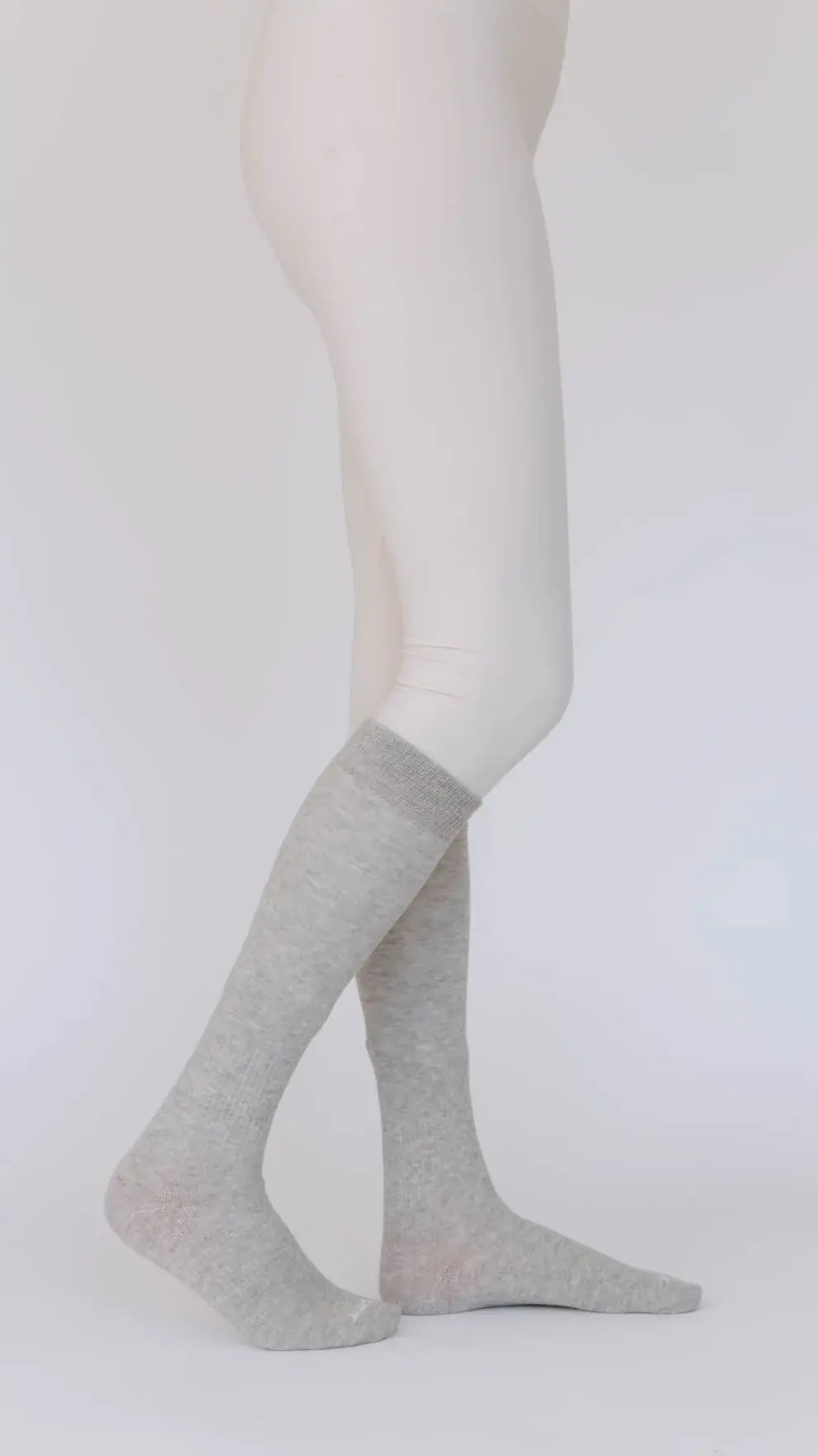 Pear Cotton Knee-High Compression Socks