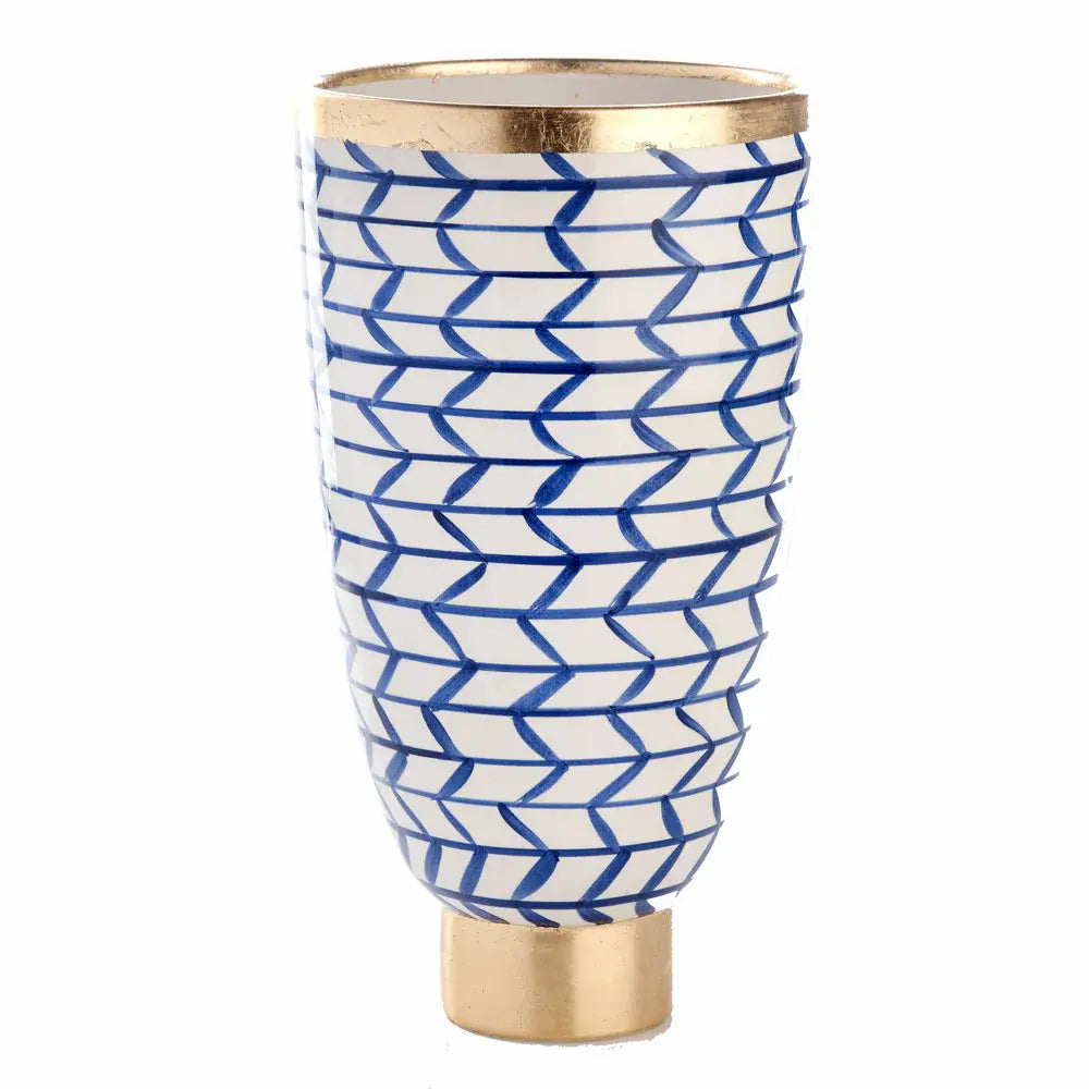 Vase géométrique en céramique