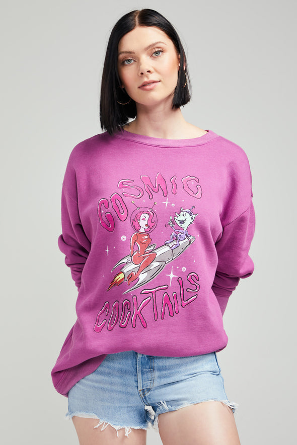 Wildfox Women's Cosmic Cocktails Roadtrip Sweatshirt