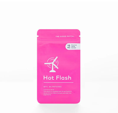 Hemp-Infused Hot Flash Patch Pack