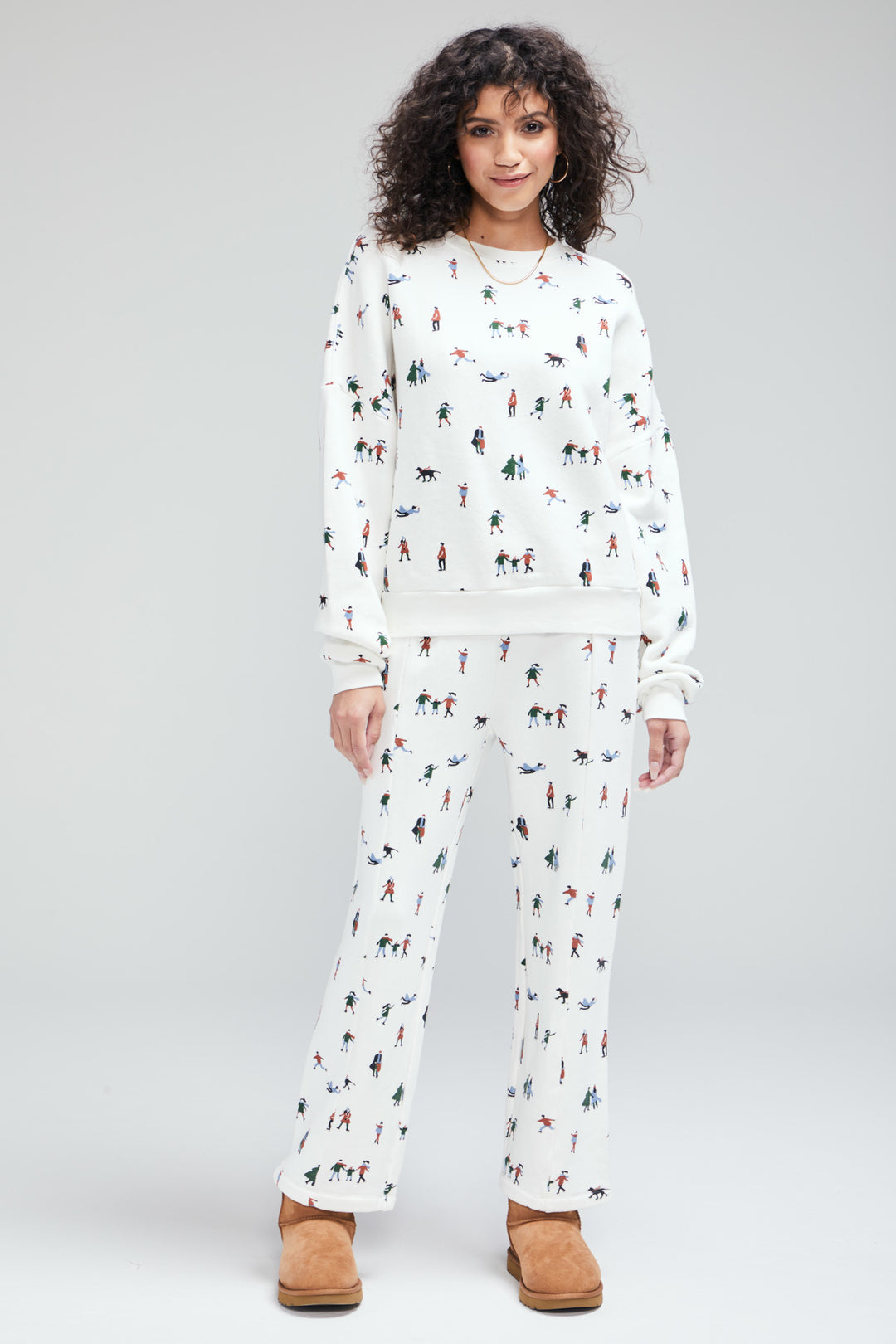 Wildfox Pantalon de pyjama Winter Wonderland pour femme