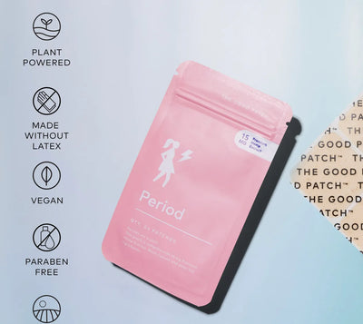 Pack de patchs menstruels infusés au chanvre The Good Patch