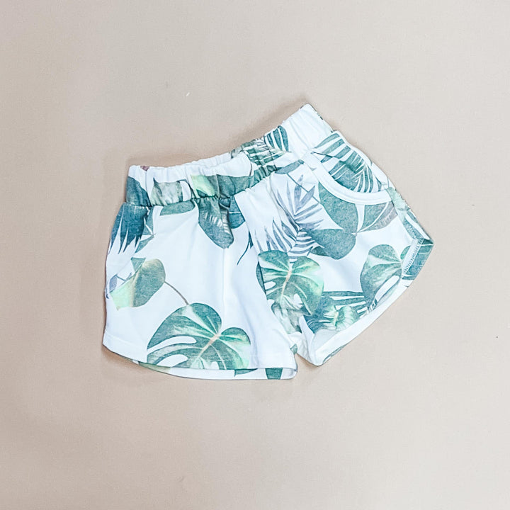 Joah Love Amal-Palm Print Shorts