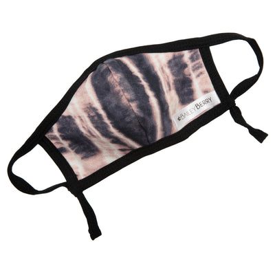 BAILEY BERRY Marble Face Mask for Adults with Adjustable Straps