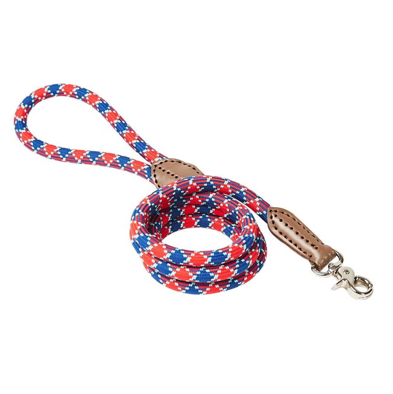 Plaid Rope Dog Leash