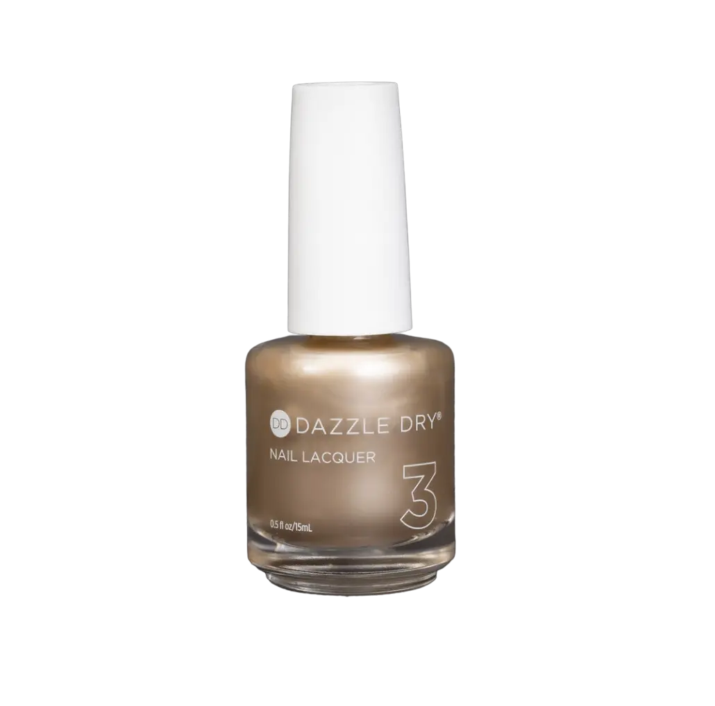 Dazzle Dry Champagne Suede Nail Lacquer