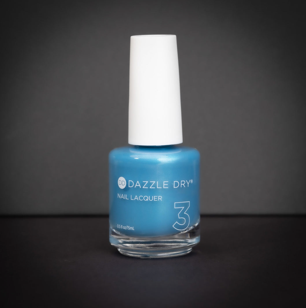Vernis à ongles bleu aztèque Dazzle Dry 
