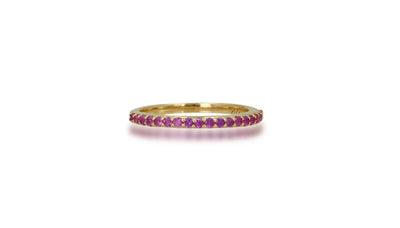 Gemstone Stackable Band Ring
