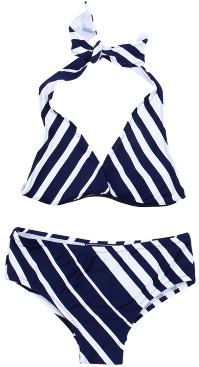 Toobydoo Shore Stripe Bikini