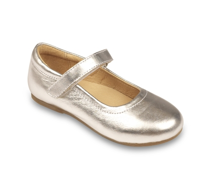 Old Soles Silver Praline Mary Jane Flats