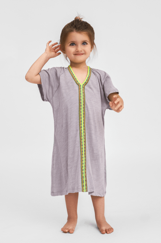 Abaya pour enfants en coton Pima Pitusa