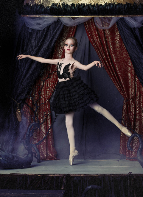 Tutu Du Monde Black Swan Tutu Dress 8/9Y