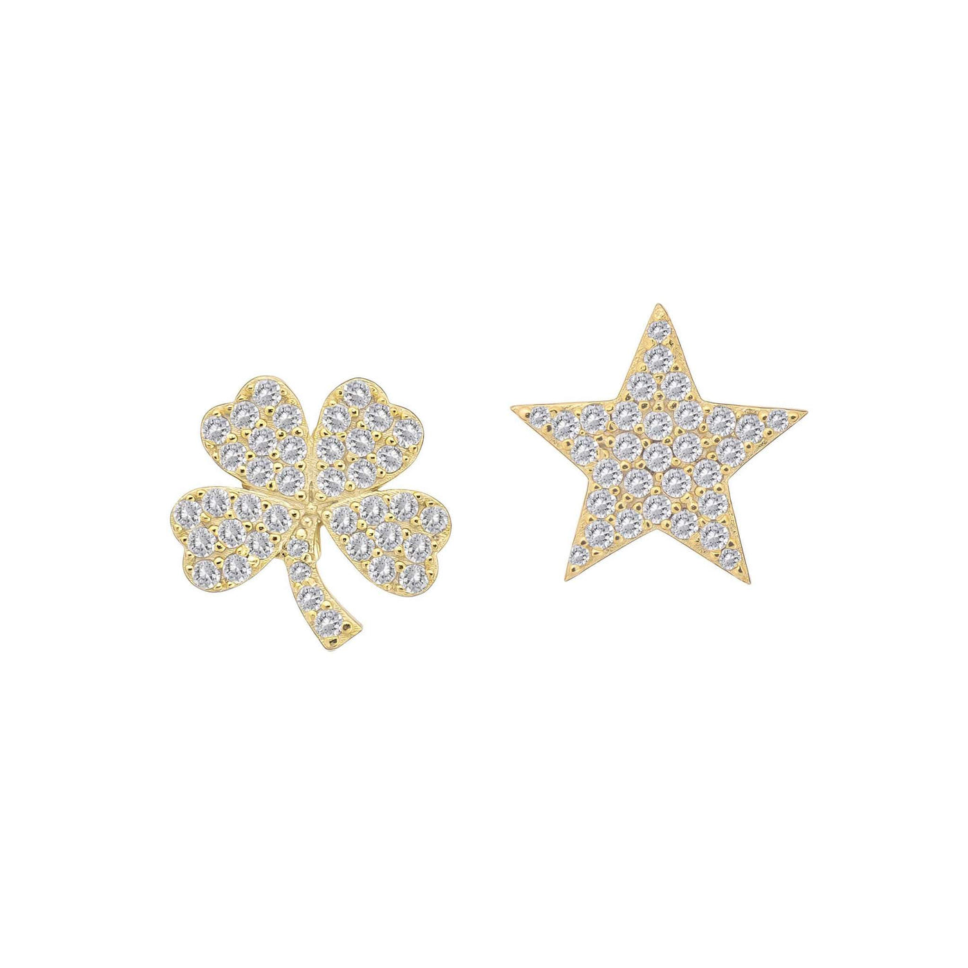 Lucky Star Stud Earrings
